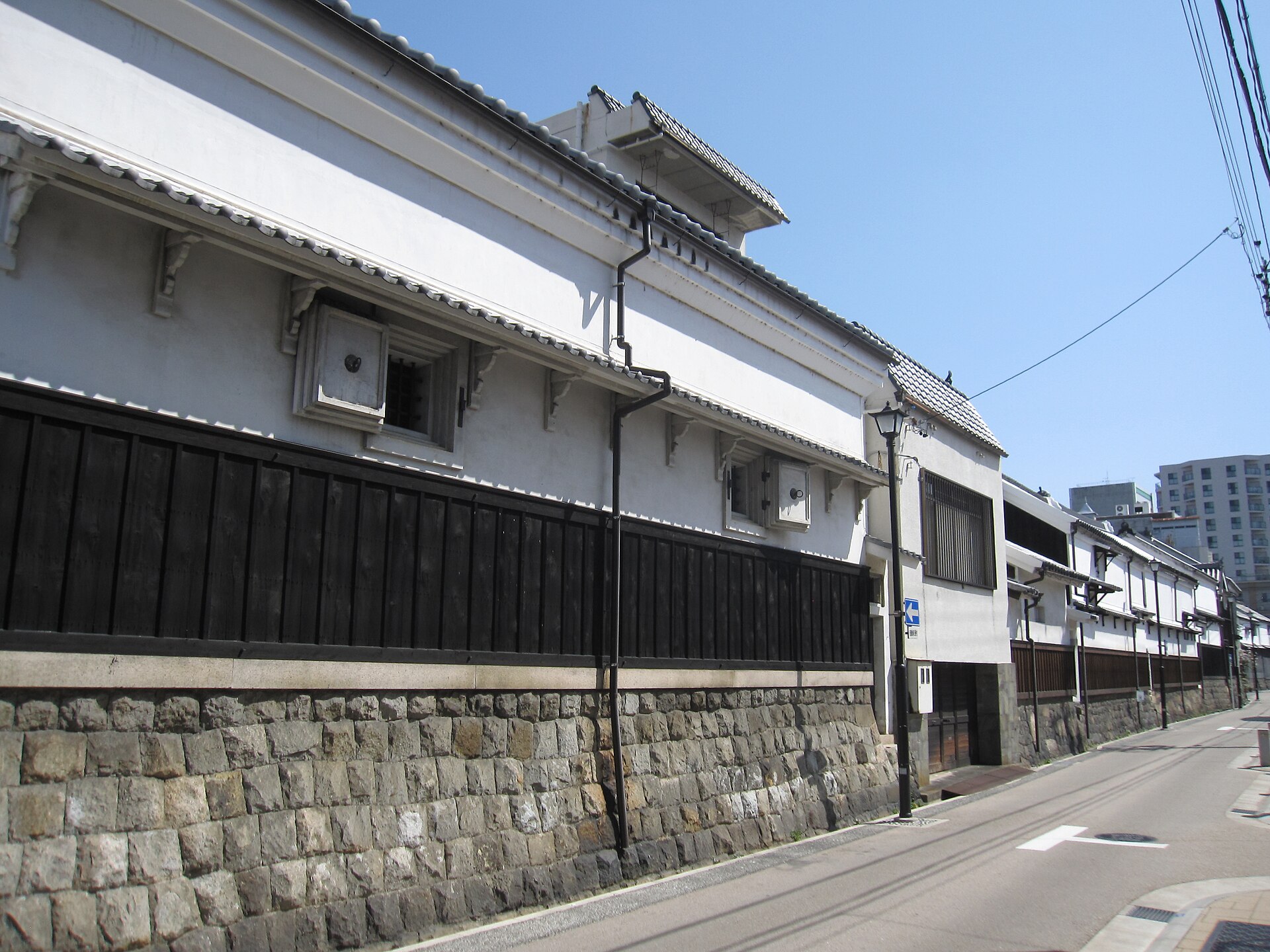 四間道の町並み